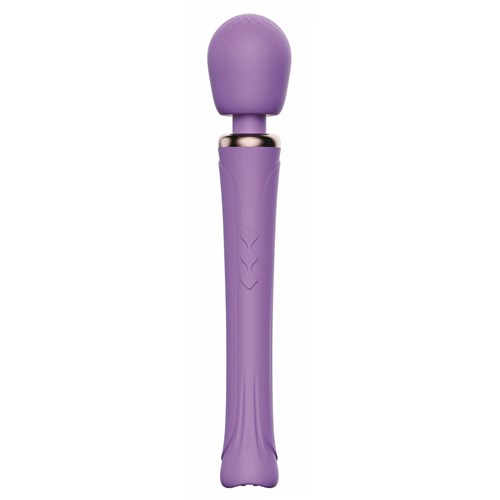 Wild Secrets Glow Deluxe Wand Massager - Product Shot #1 - Purple