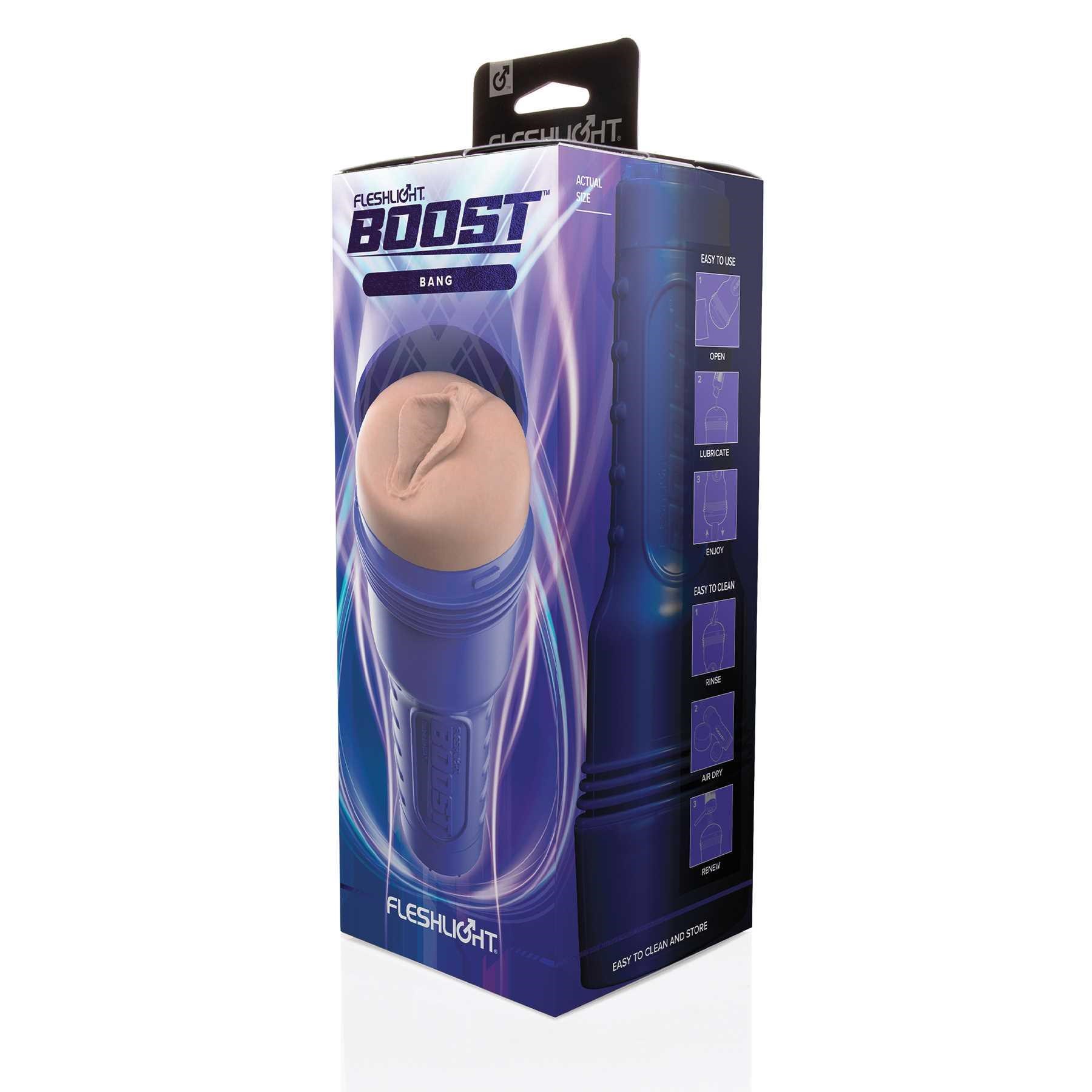 Fleshlight Boost Bang box packaging