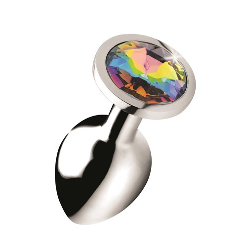 Rainbow Prism Gem Anal Plug - Product Shot #1 - Small