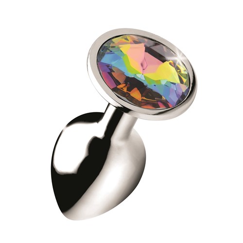 Rainbow Prism Gem Anal Plug - Product Shot #1 - Medium