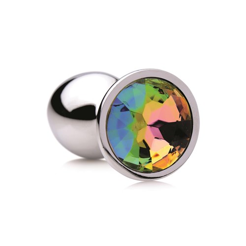 Rainbow Prism Gem Anal Plug - Product Shot #2 - Small