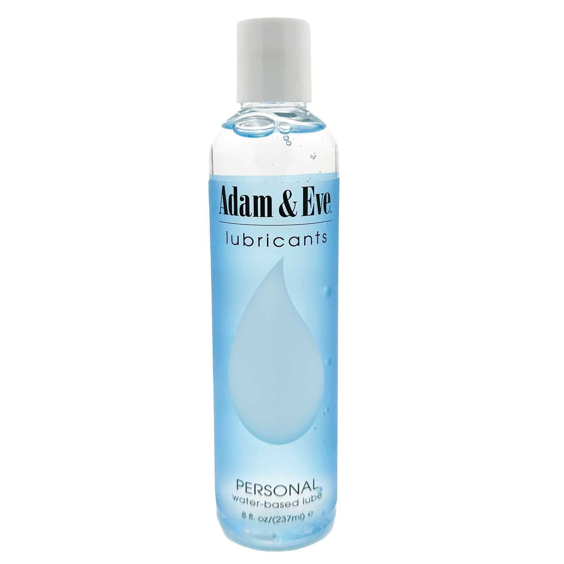 Adam & Eve Personal Lubricant 8 oz front of bottle