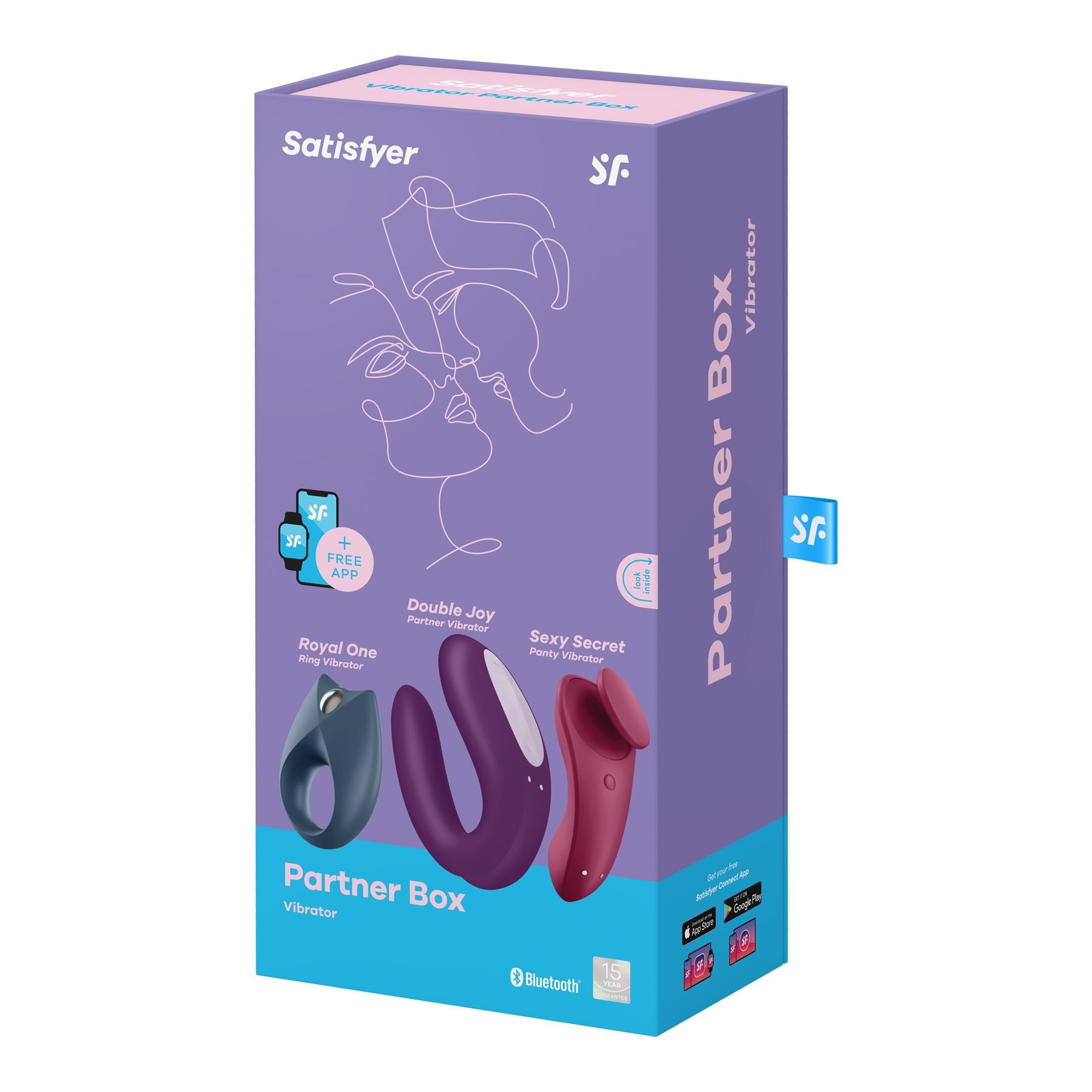 Satisfyer Partner Box 3 Set - Packaging Shot