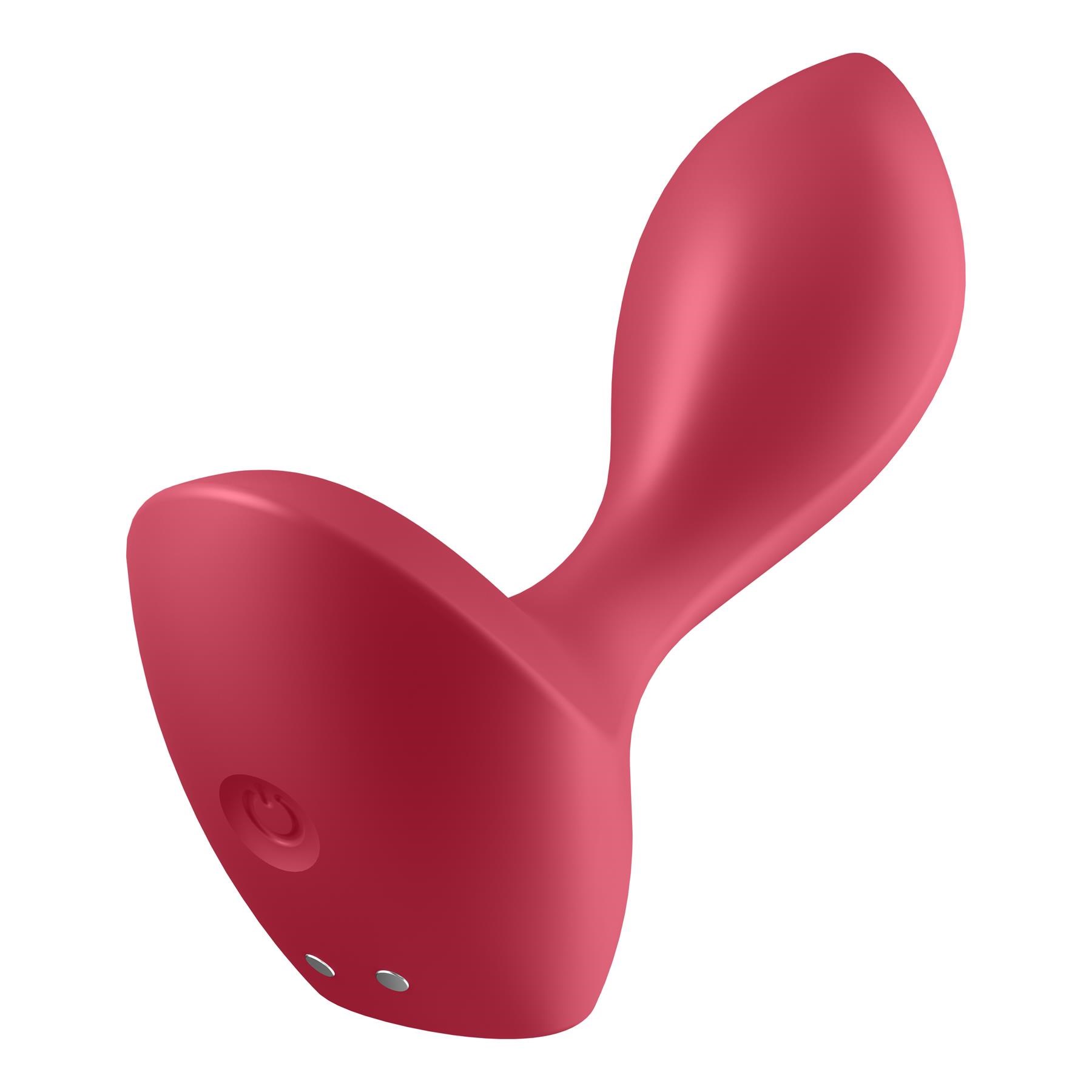 Satisfyer Backdoor Lover Vibrating Anal Plug - Bottom Showing Where Charging Cable is Placed