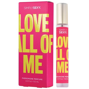 SIMPLY SEXY PHEROMONE BODY MIST - LOVE ALL OF ME - .3 fl oz | 9.2 mL