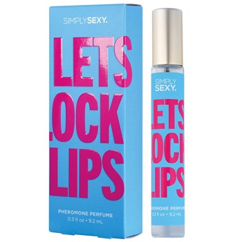 SIMPLY SEXY PHEROMONE BODY MIST - LET'S LOCK LIPS - .3 fl oz | 9.2 mL