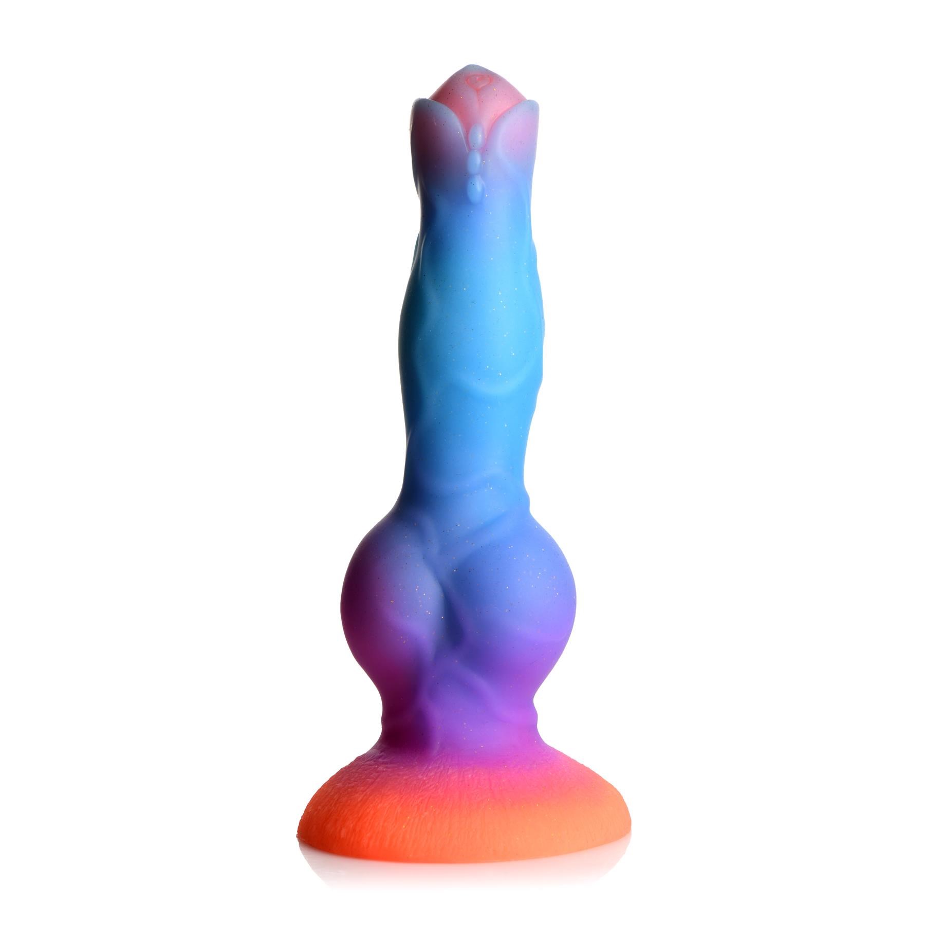 CreatureCocks Glow In The Dark Spacecock Dildo - Product Shot #1