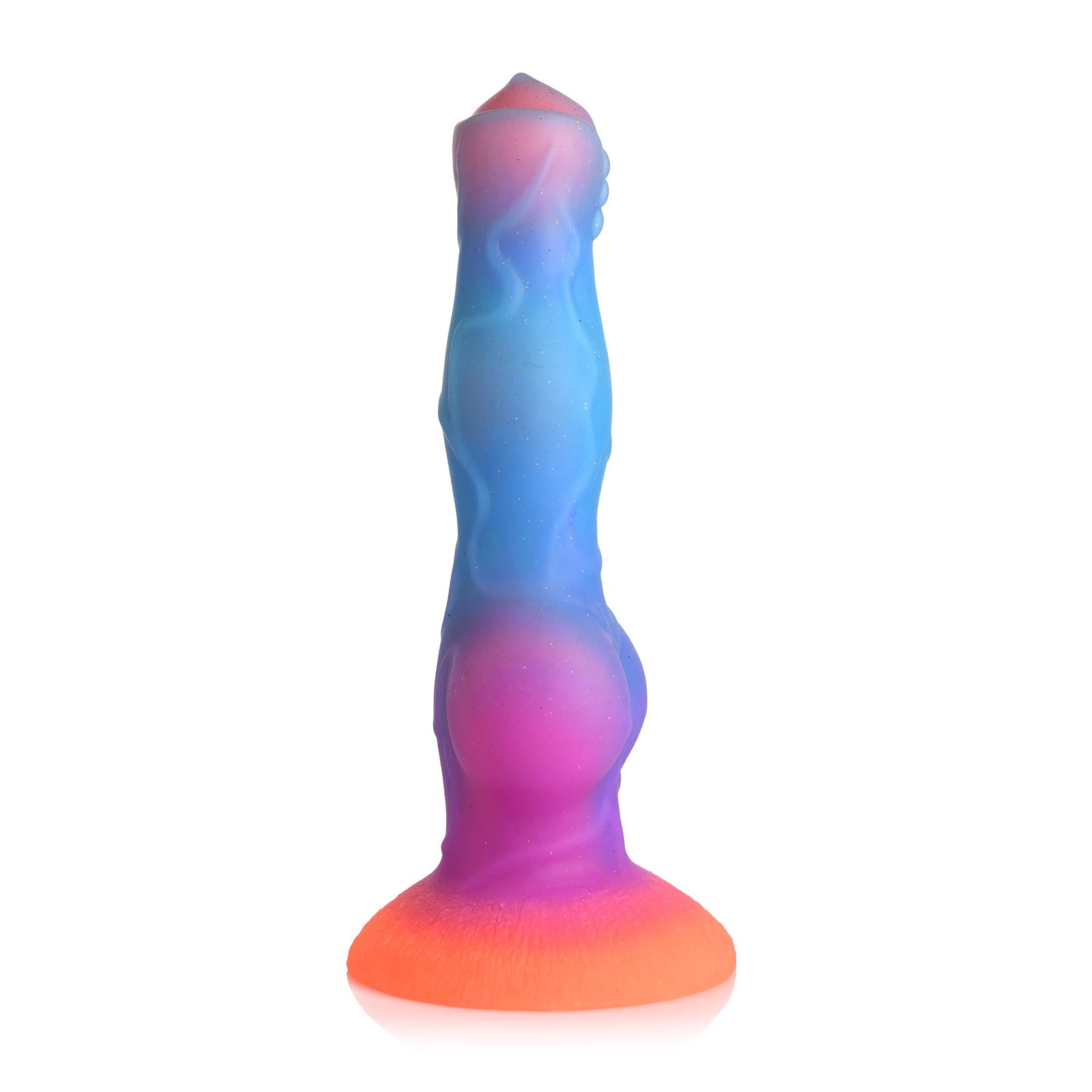 CreatureCocks Glow In The Dark Spacecock Dildo - Product Shot #2