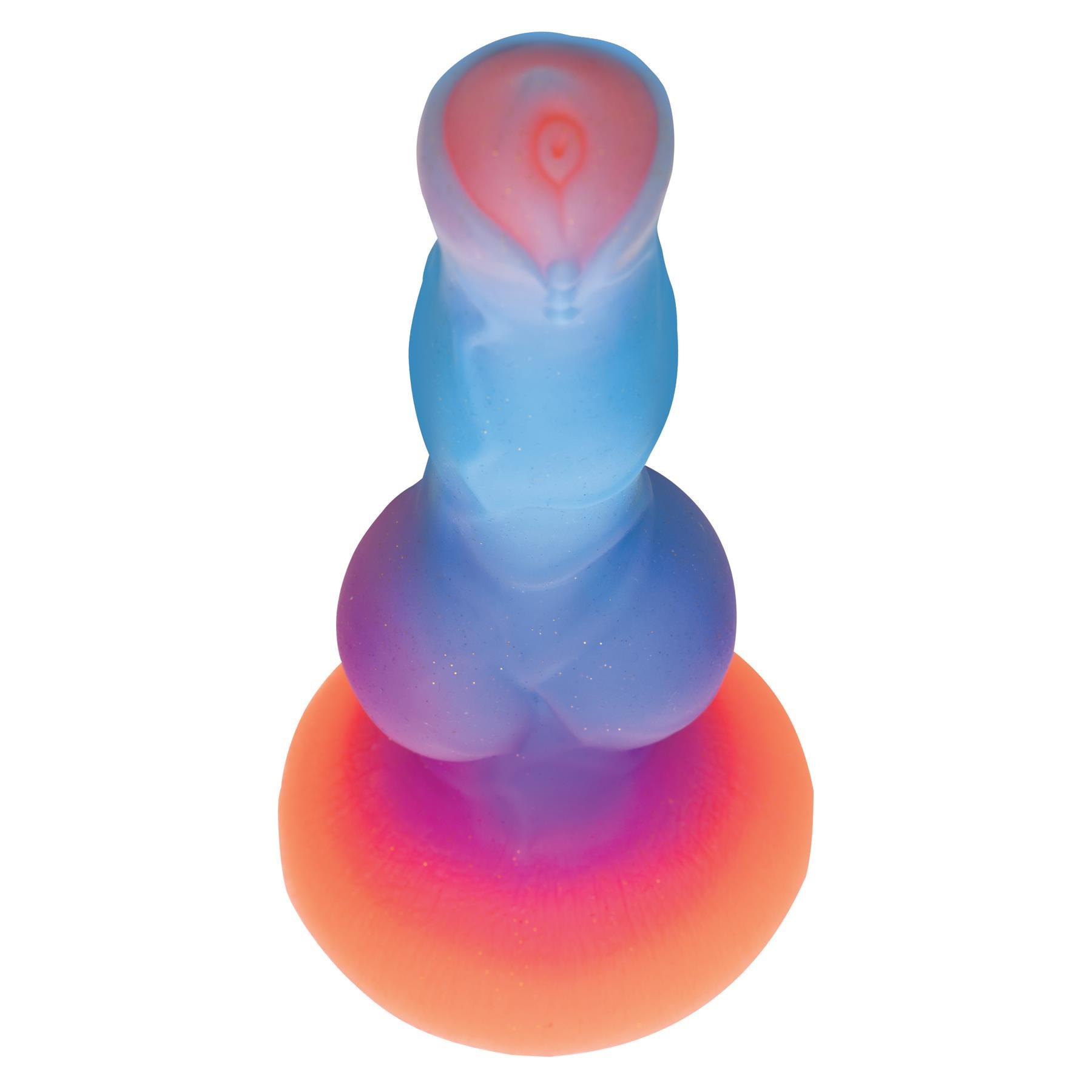 CreatureCocks Glow In The Dark Spacecock Dildo - Product Shot #5