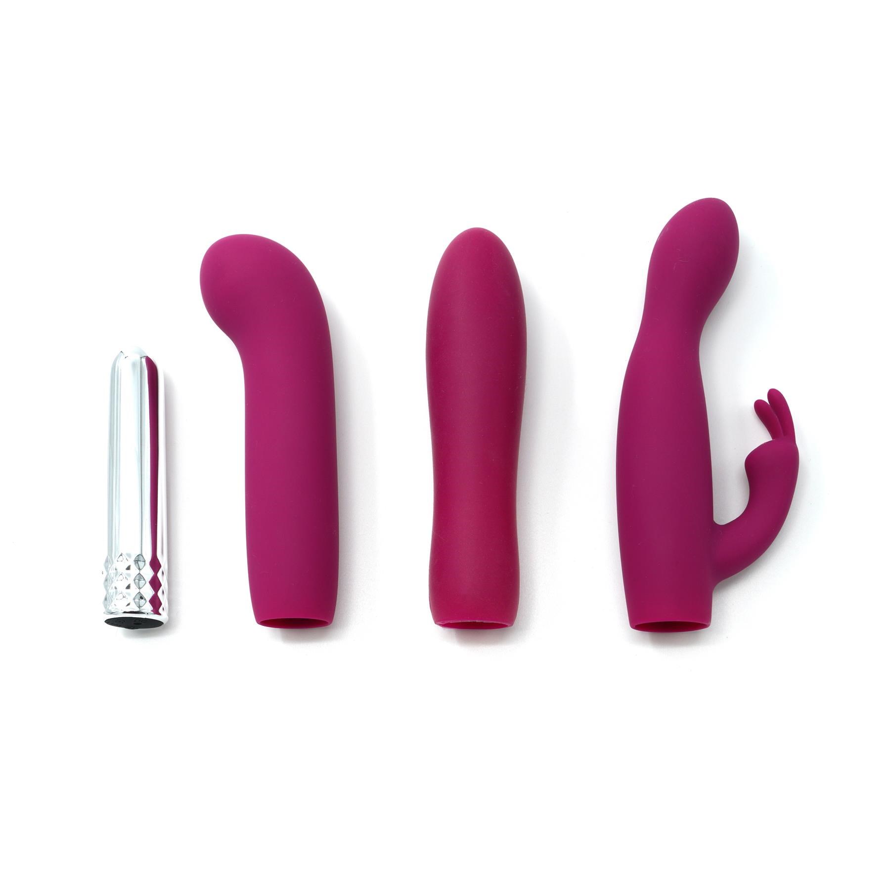 Skins Minis Massage A Trois Vibrator Set - Complete Set