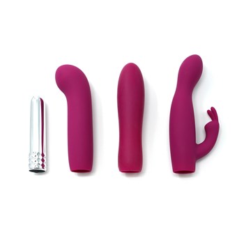 Skins Minis Massage A Trois Vibrator Set - Complete Set