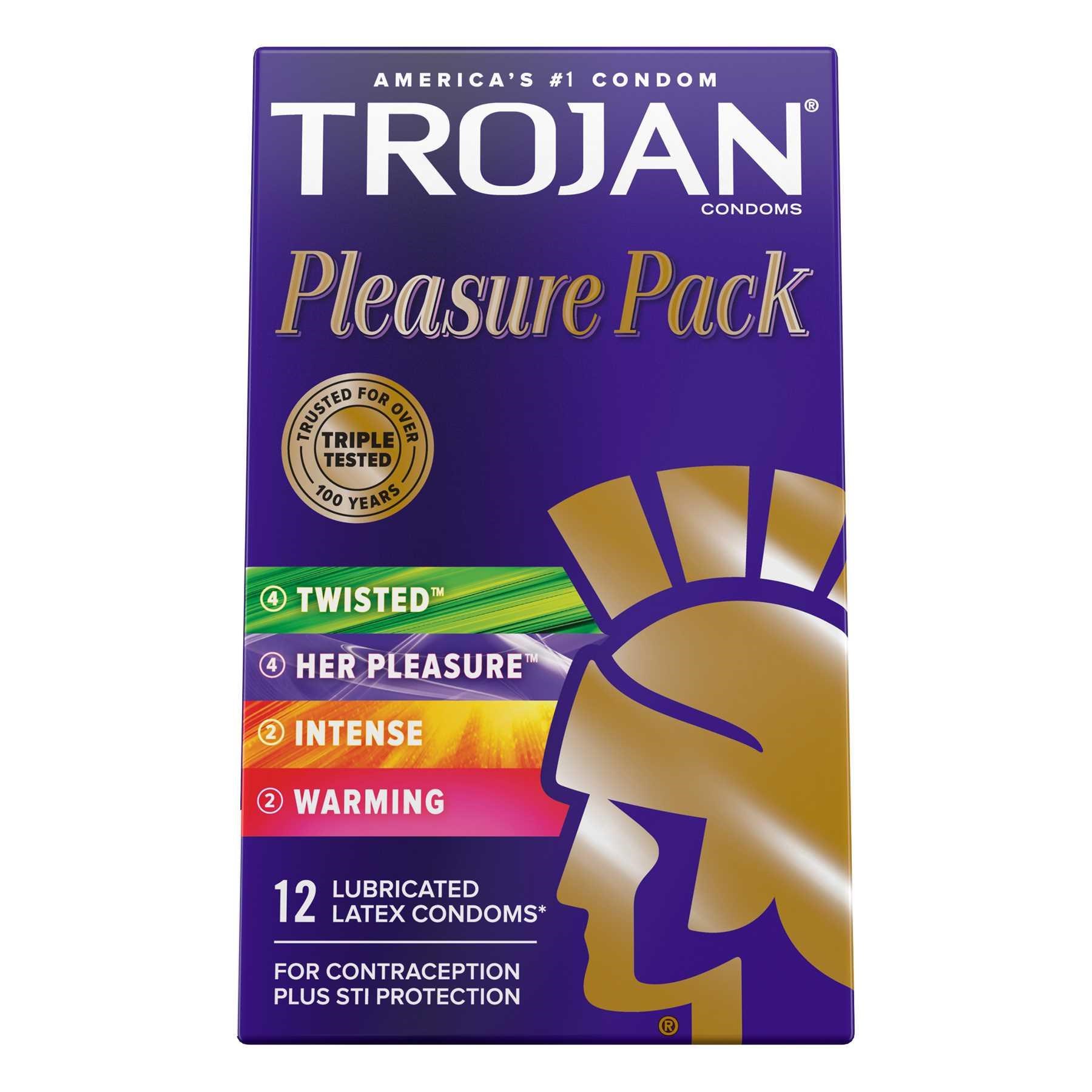 I607-Trojan Pleasure Pack 12ct