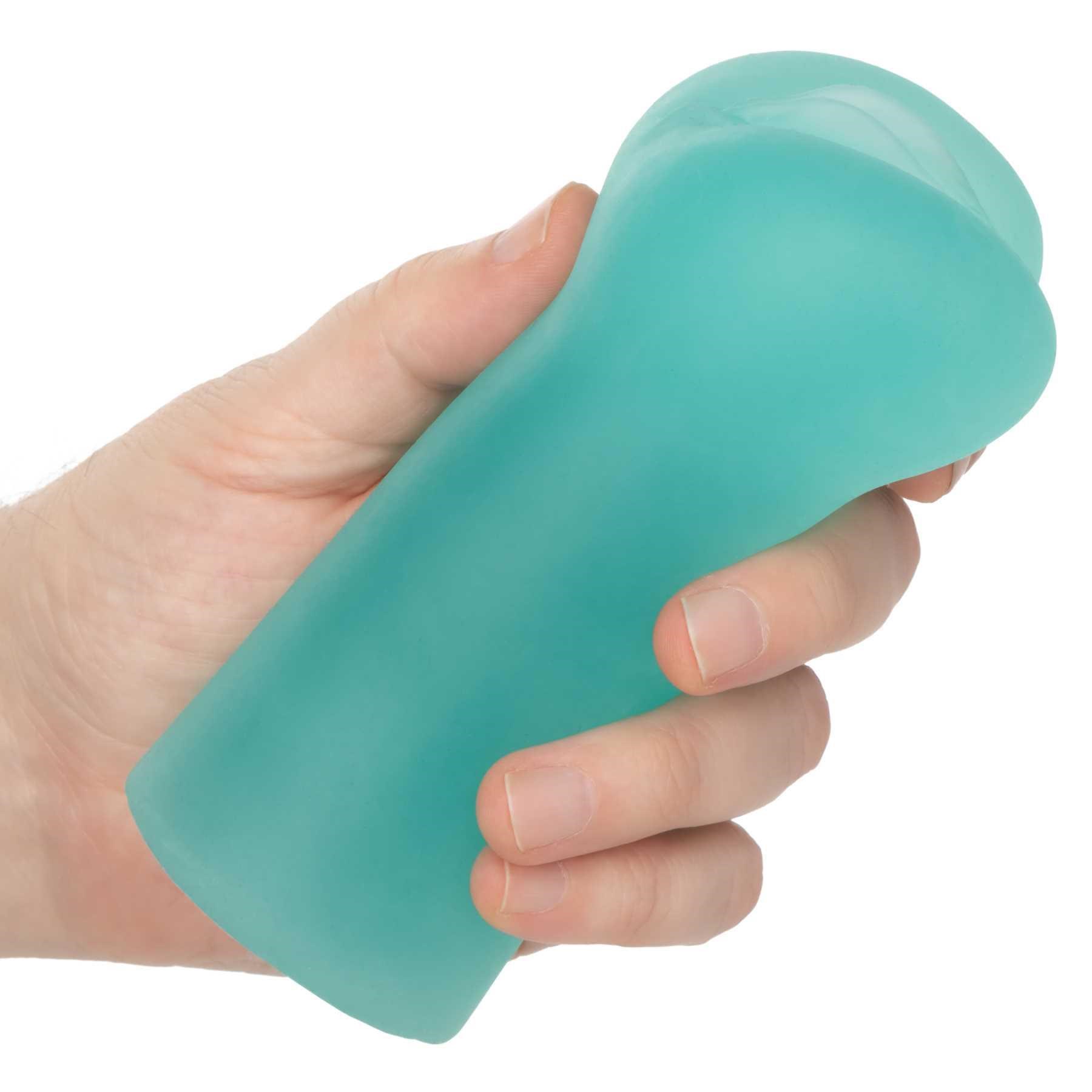 Cheap Thrills the Mermaid Stroker hand holding stroker