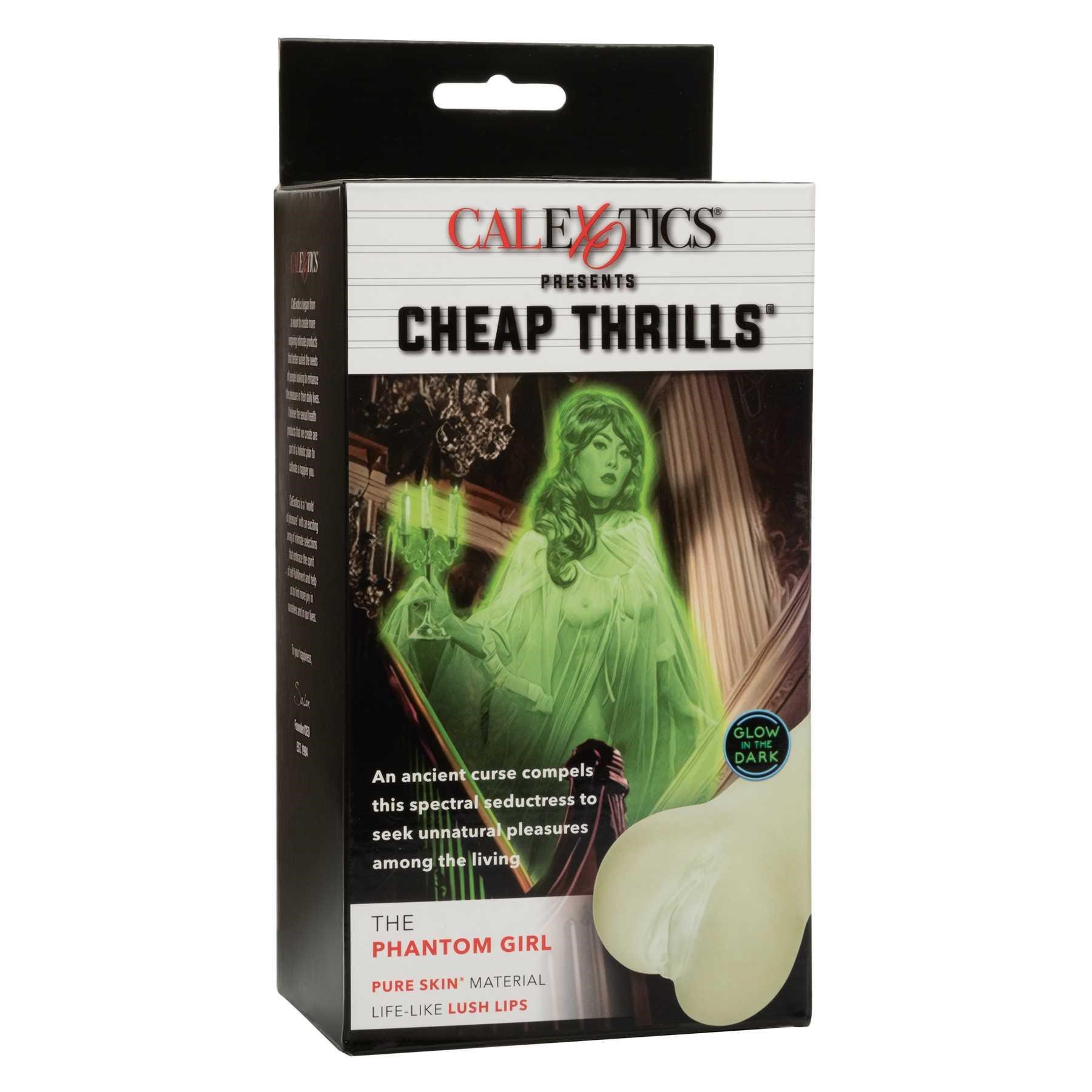 Cheap Thrills the Phantom Girl Stroker front of box