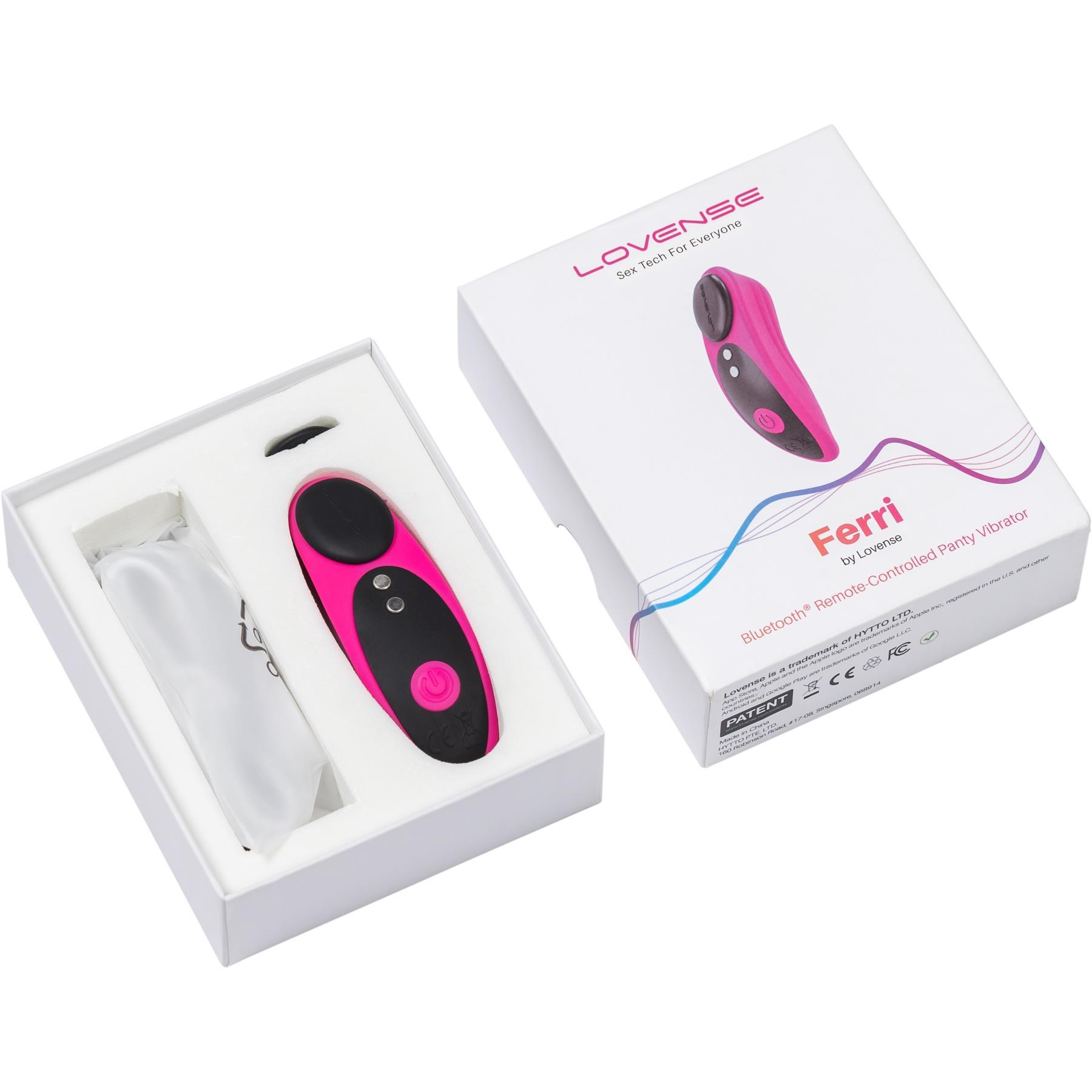 Lovense Ferri Bluetooth Panty Vibrator - Open Box Shot