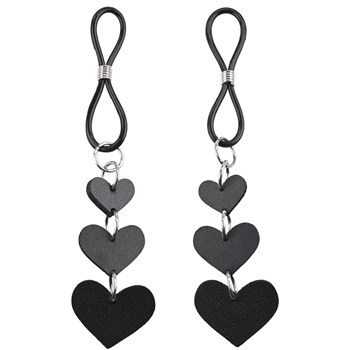 Sex & Mischief Heart Nipple Ties - Product Shot