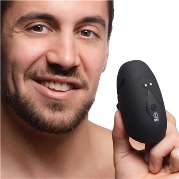 Vibrating Silicone Penis Stimulator