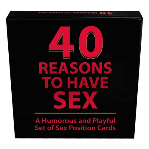 40 Reasons to have sex game outside of box