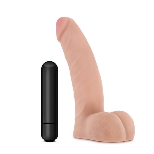 X5 Vibrating Beginner Dildo - Dildo and Bullet