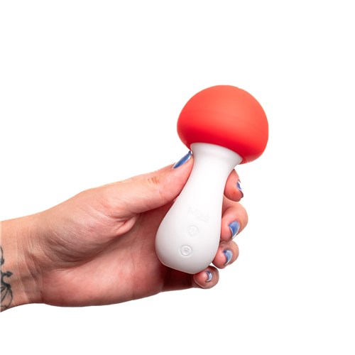 Maia Shroomie Mini Wand Massager - Hand Shot