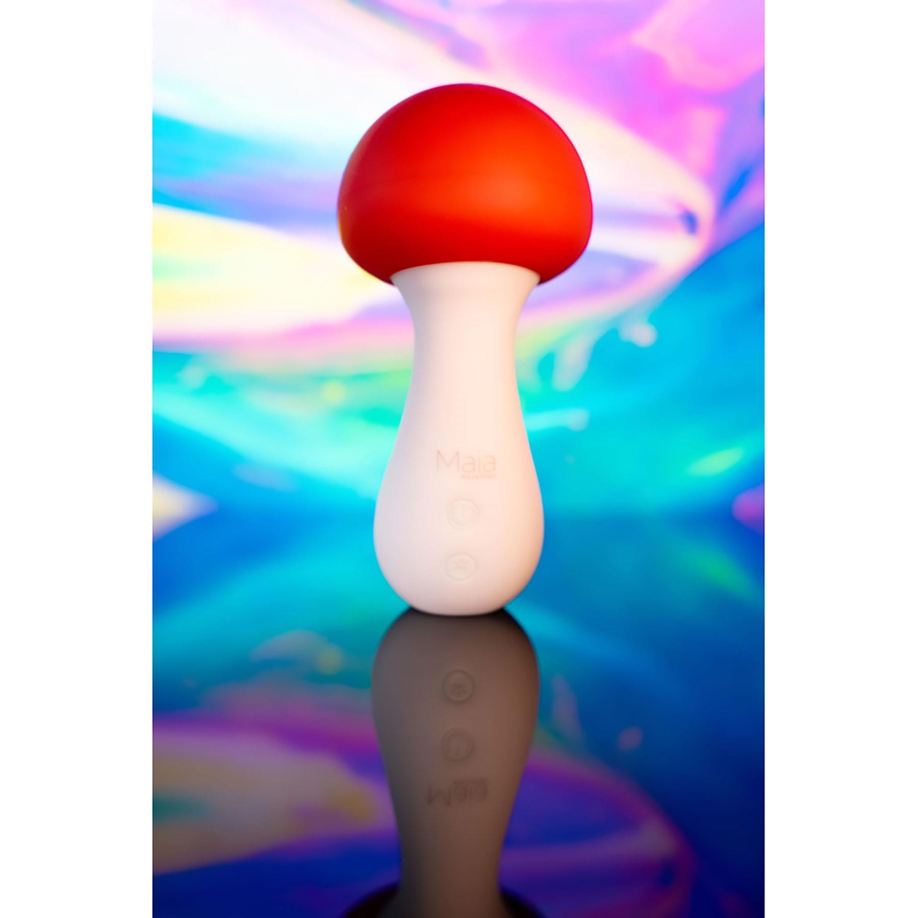 Maia Shroomie Mini Wand Massager - Mood Shot