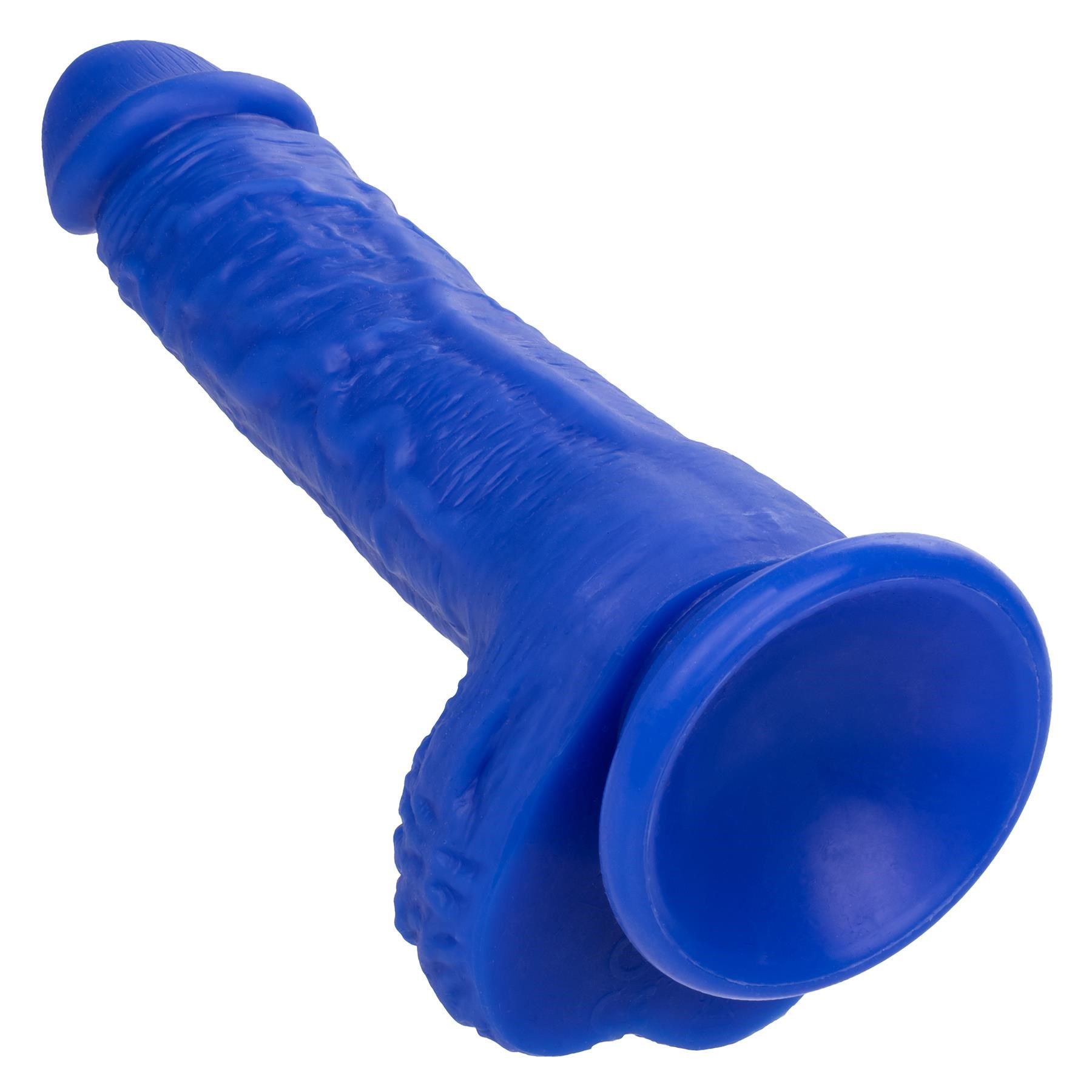 Admiral 7 Inch Vibrating Sailor Dildo - Product Shot - Showing Suction Cup