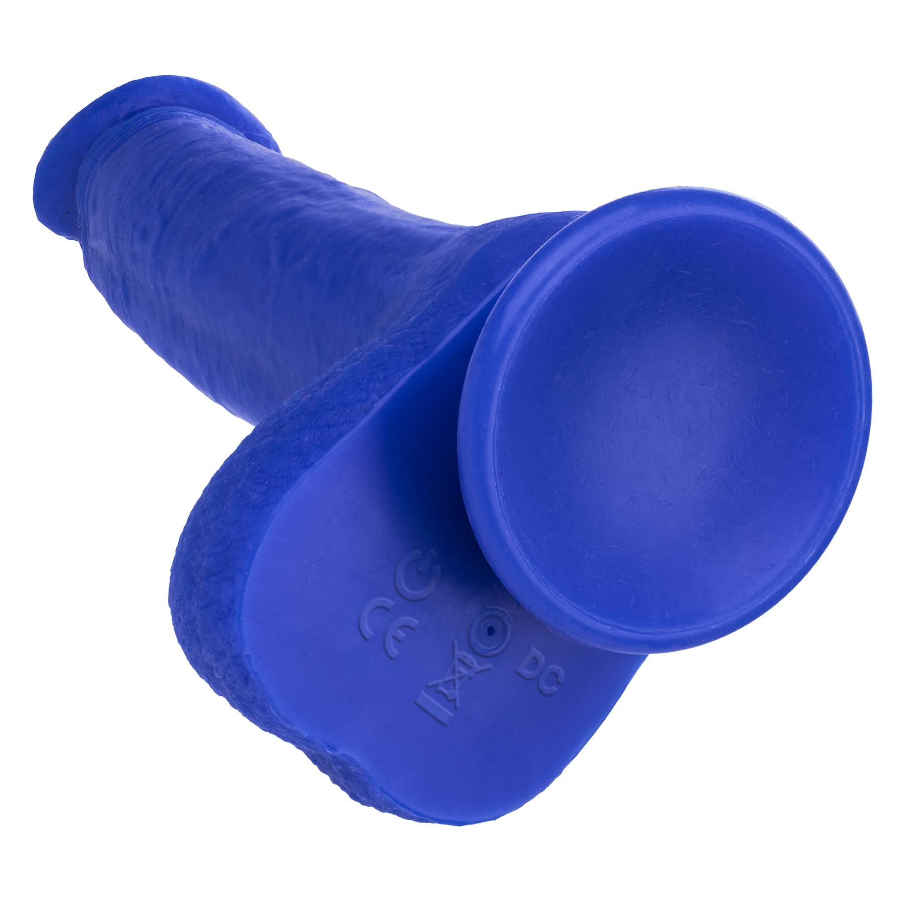 Admiral 8 Inch Vibrating Captain Dildo - Product Shot - Showing Suction Cup