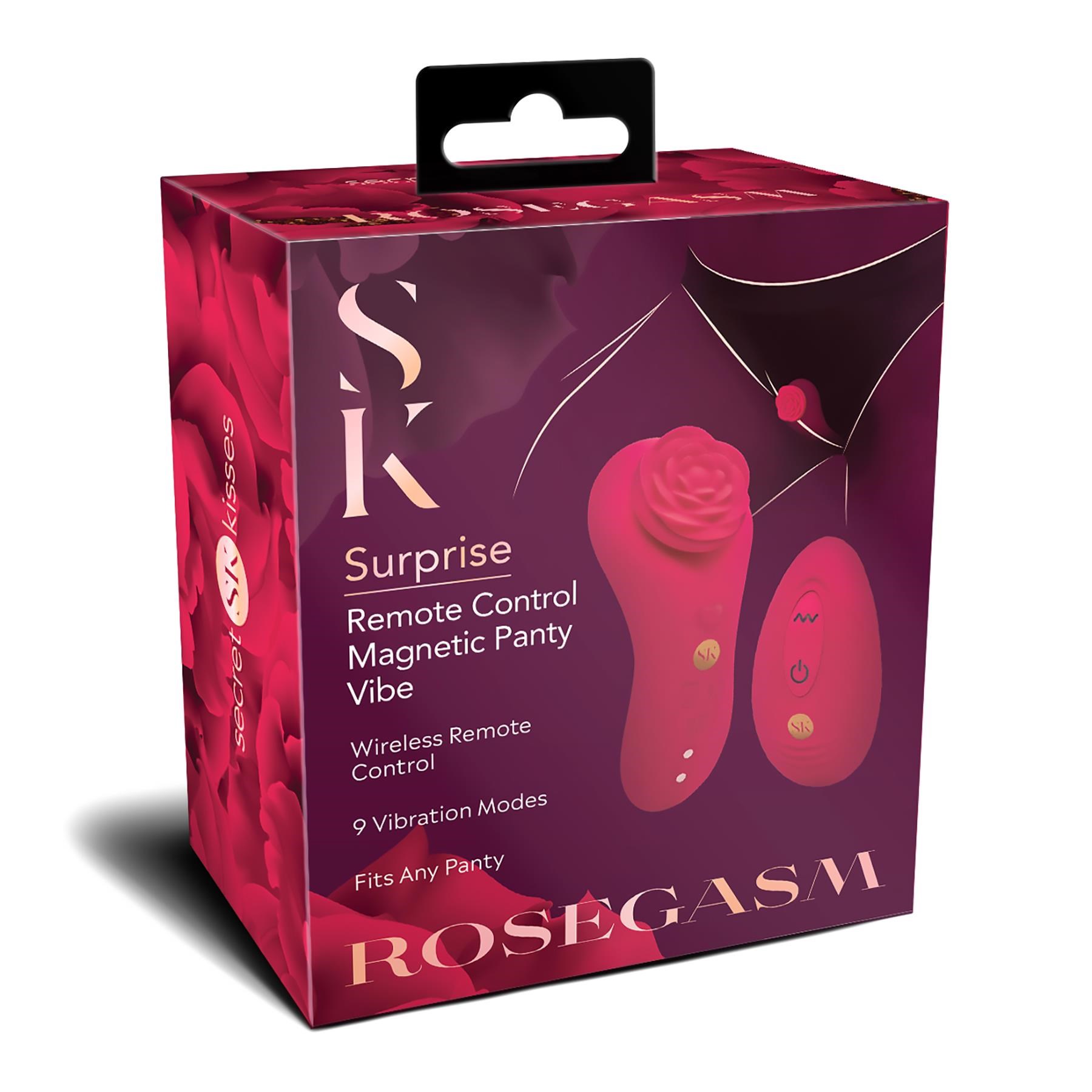 Rosegasm Rose Surprise Remote Control Panty Vibrator - Packaging Shot