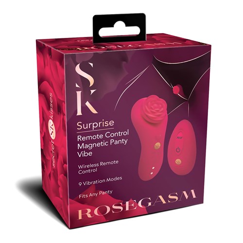 Rosegasm Rose Surprise Remote Control Panty Vibrator - Packaging Shot