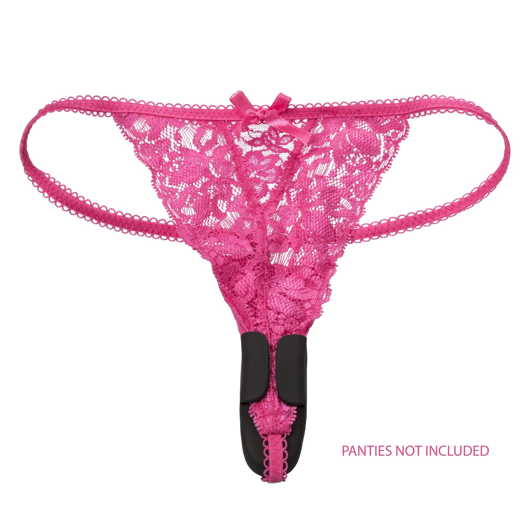 Lock-N-Play Remote Petite Panty Teaser - Vibrator - Attached to a Panty