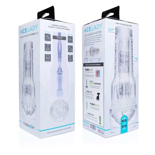 Fleshlight Ice Lady Crystal box