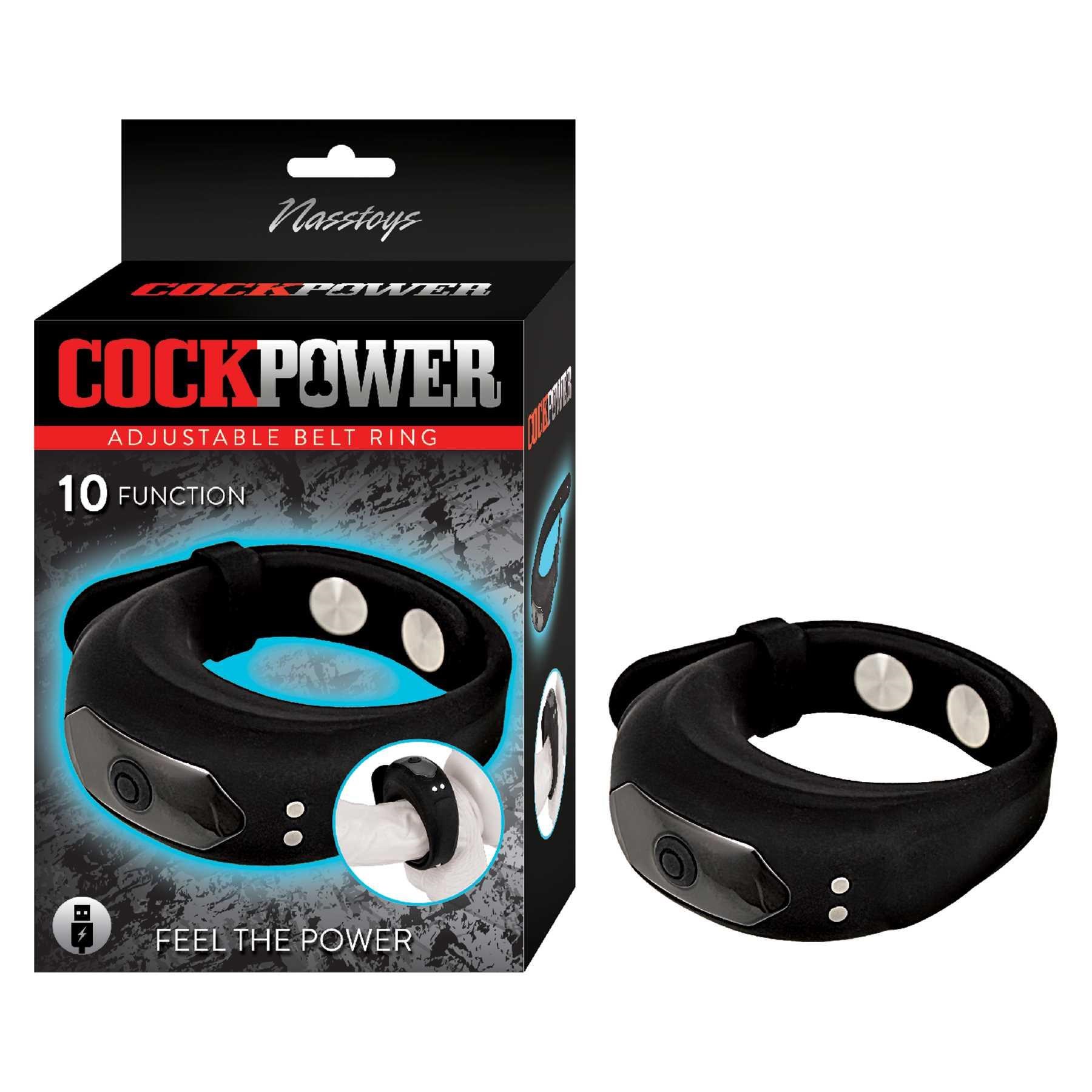 COCKPOWER ADJUSTABLE BELT RING box