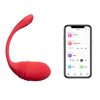 Lovense Vulse Bluetooth Thrusting Egg - Product Shot #1