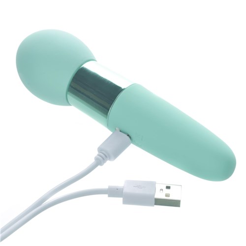 Maia Rina Mini Wand Massager - Charging Cable Shot