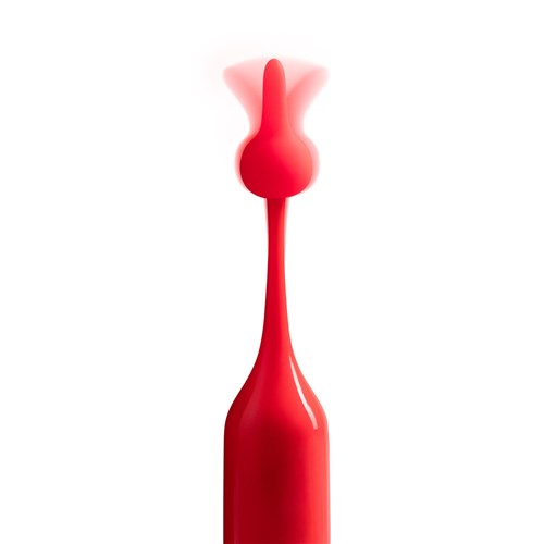 Romp Pop Clitoral Vibrator- Product Shot Showing Vibrations