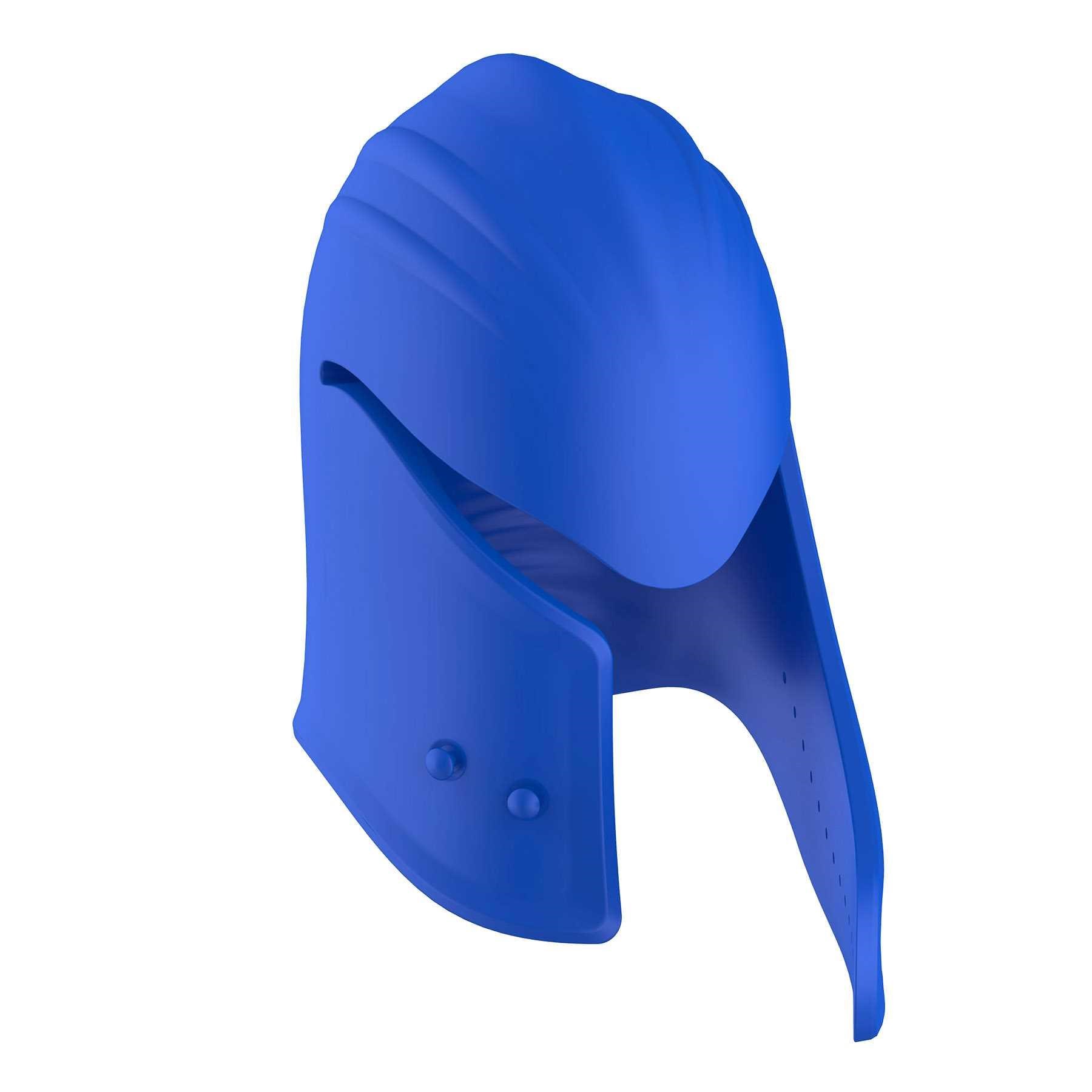 Gladiator Tip Vibrator angled view blue