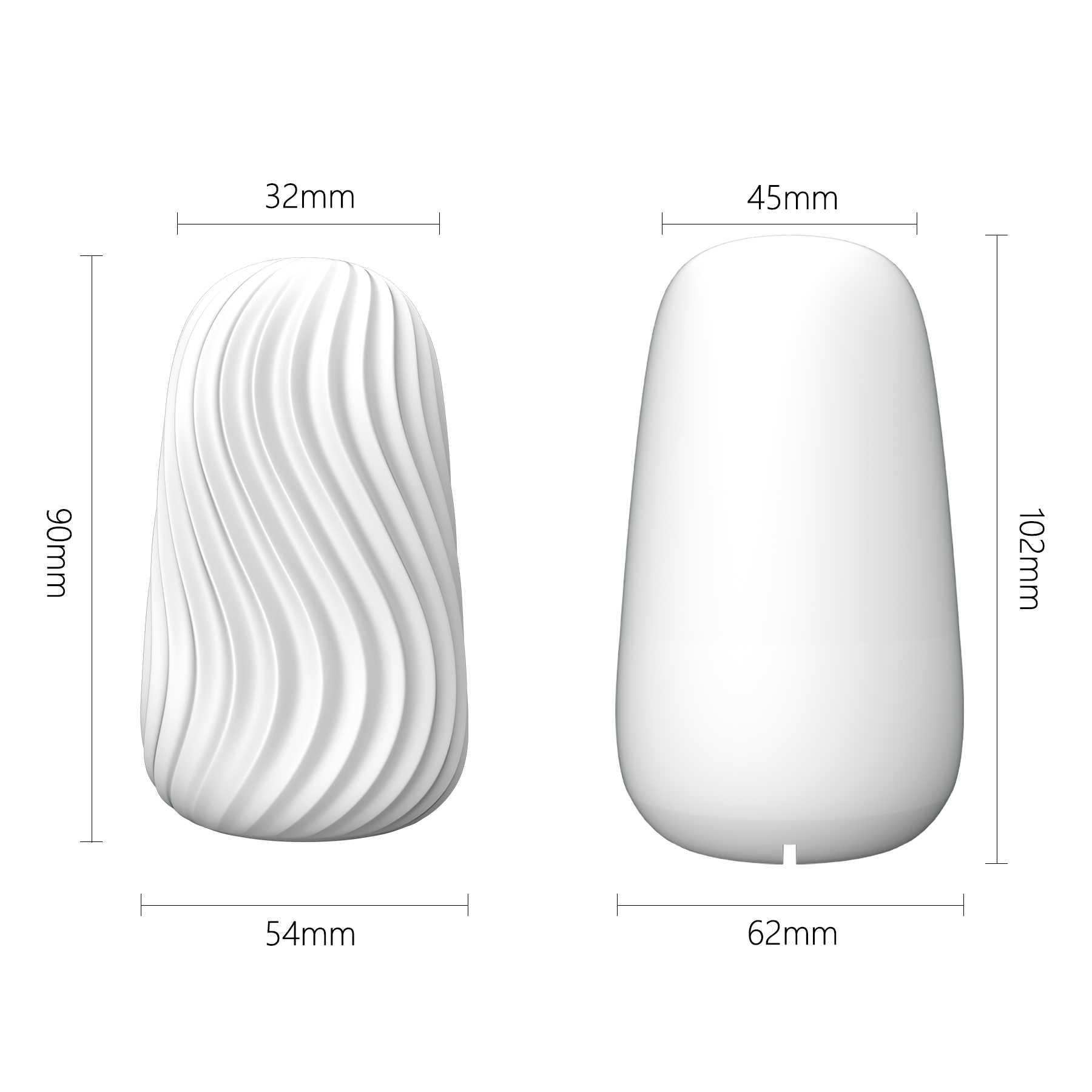 A&E Stroke & Go Masturbator dimensions sheet