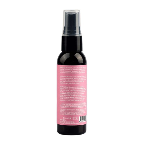 Hemp Seed by night refresh intimate spray back