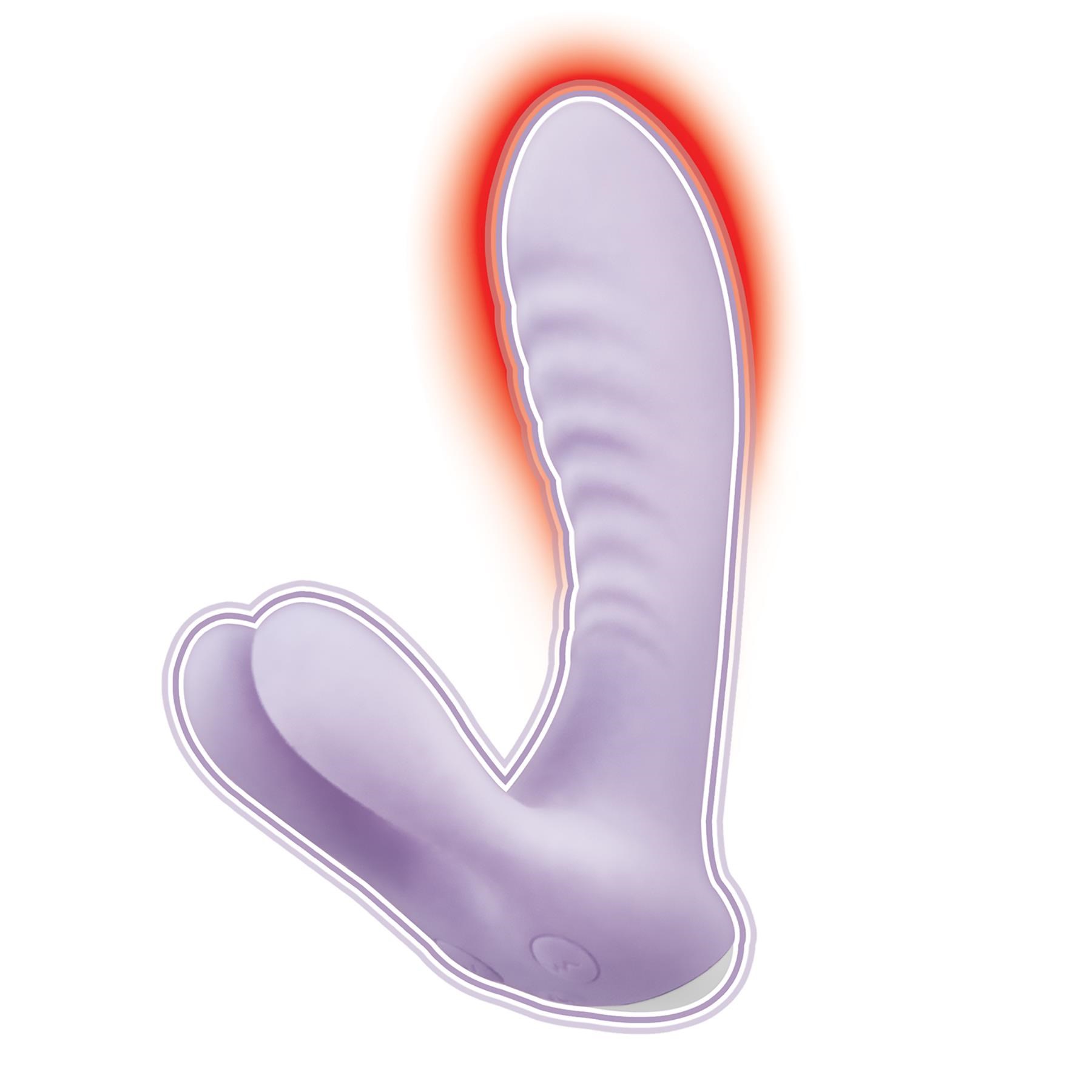 Goddess Heat Up Bunny Massager - Showing Warms