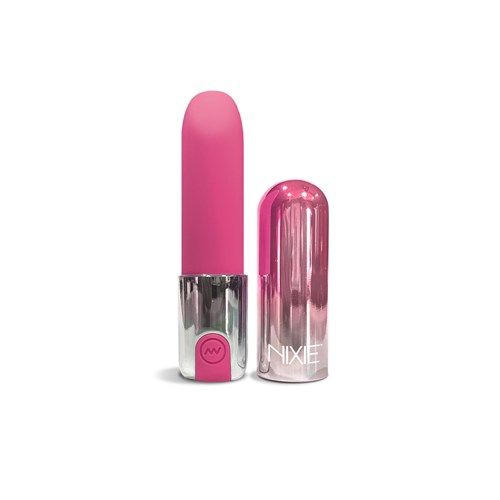 Nixie Smooch Rechargeable Lipstick Bullet - Product Shot - Pink