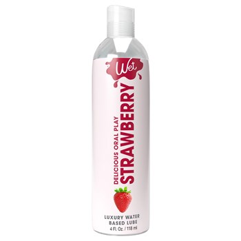 Wet Dessert Flavored Lubricant strawberry front