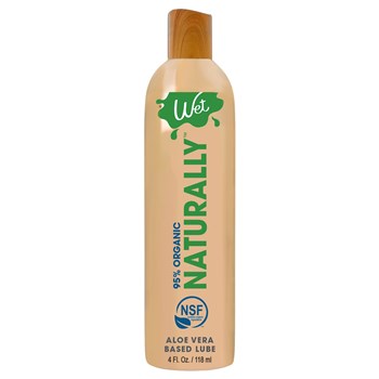 WET NATURALLY by Trigg Certified 95% Organic - Aloe Based Lubricant front