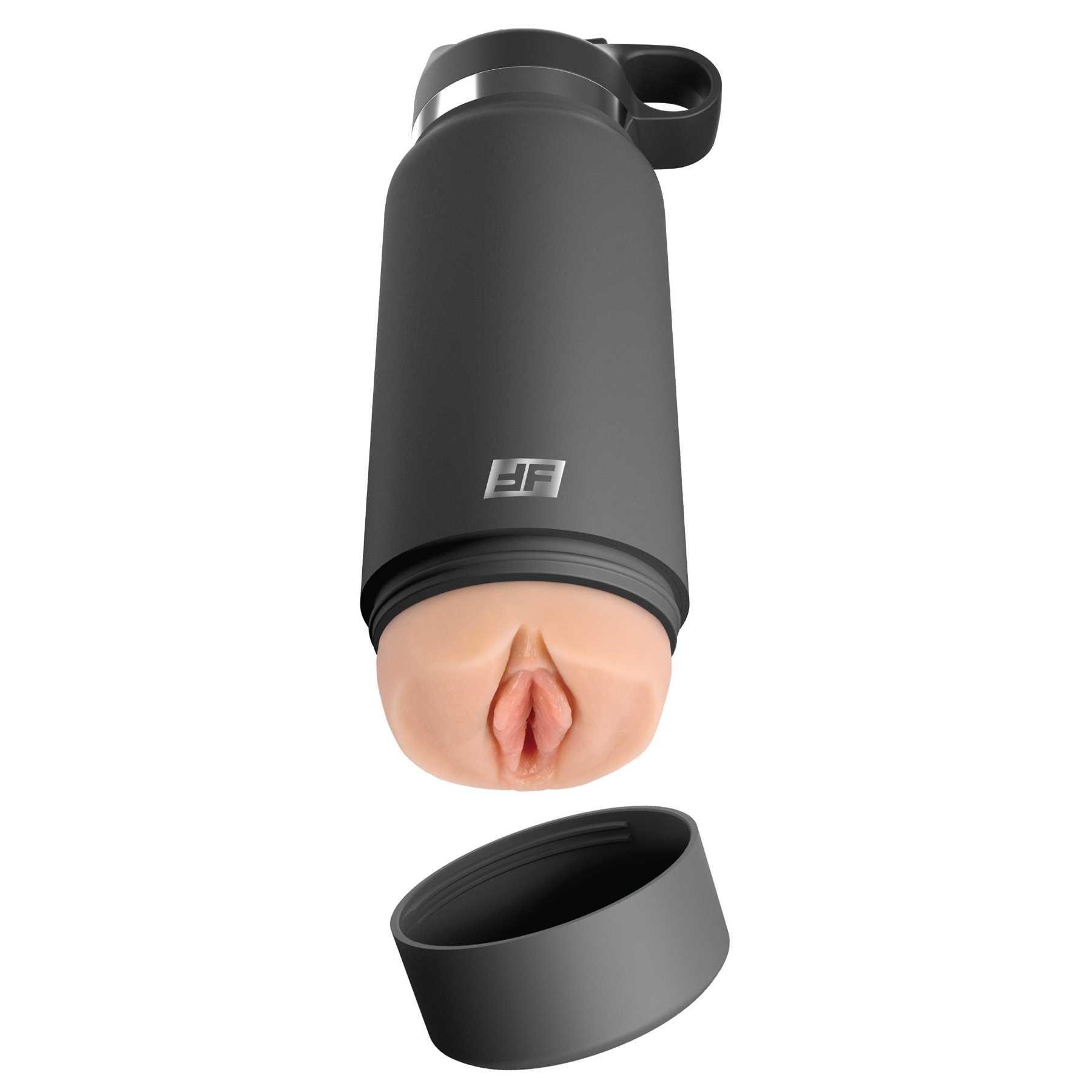 PDX Plus F*ck Flask Stroker - Secret Delight white