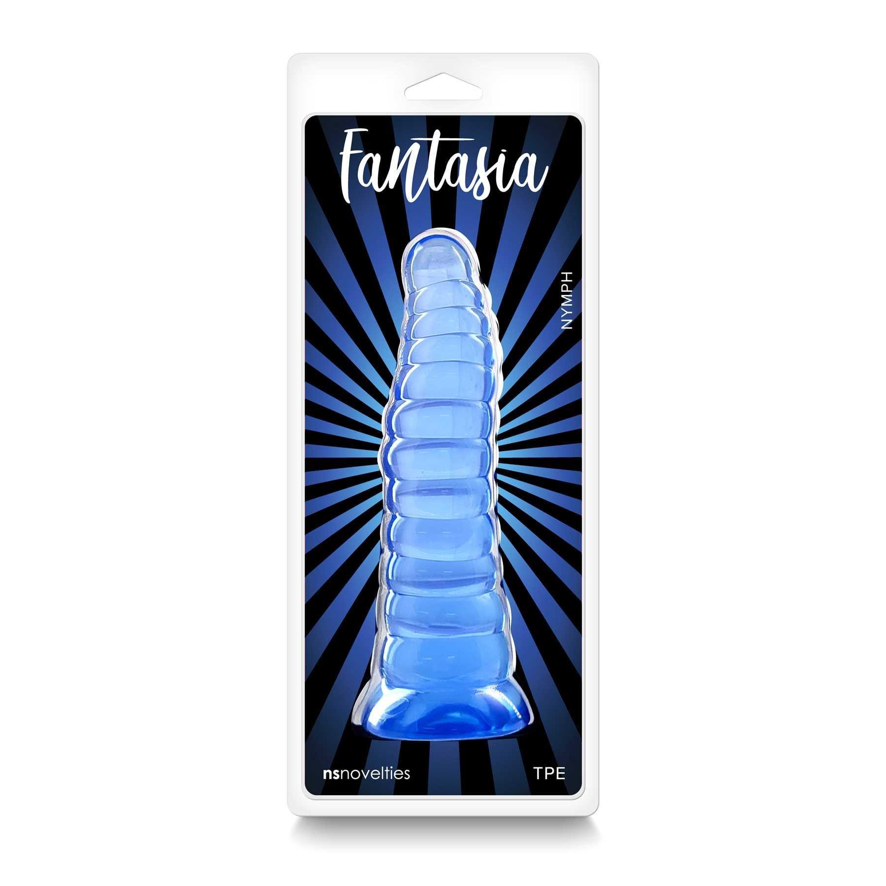 Fantasia Nymph Dildo blue box