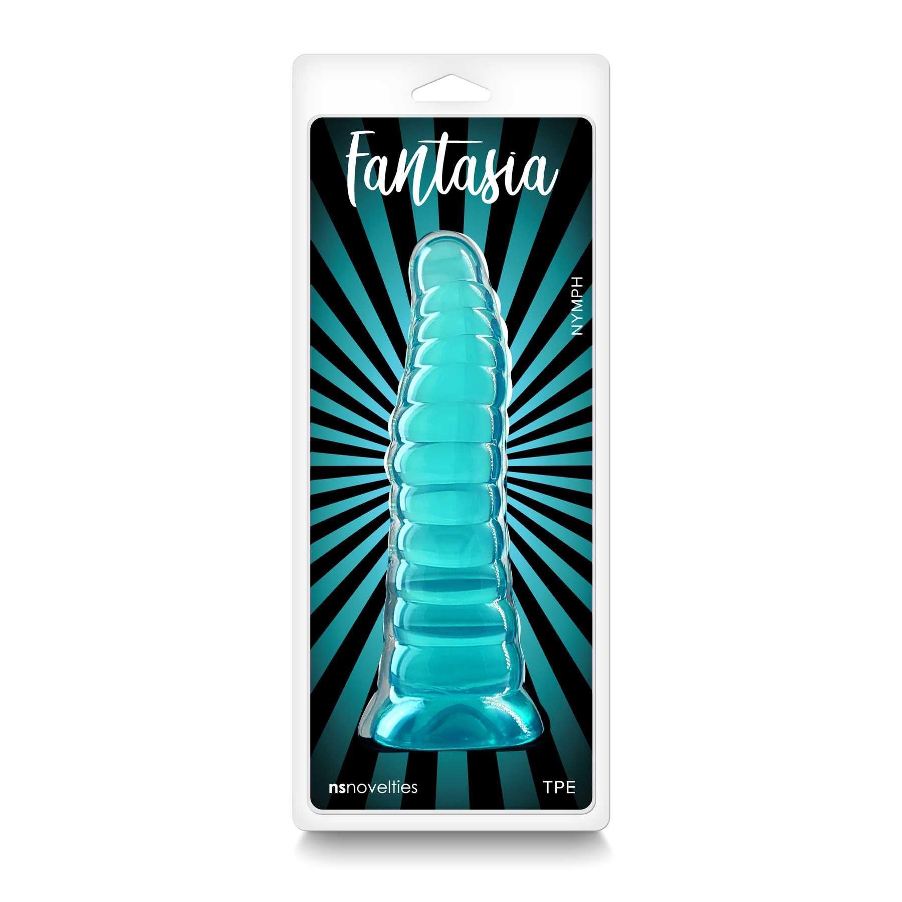 Fantasia Nymph Dildo teal box