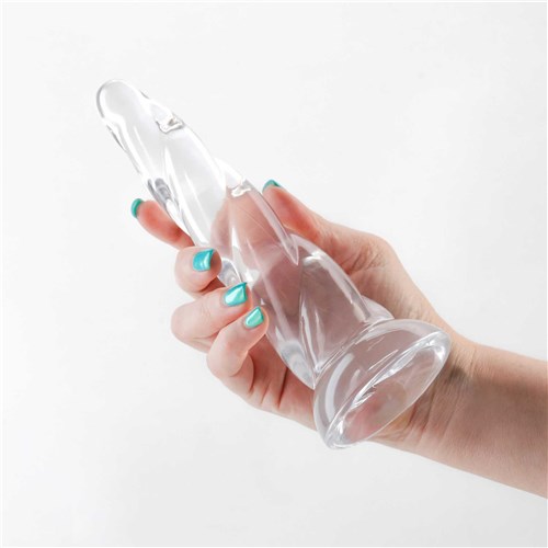 Fantasia Siren Dildo hand holding clear