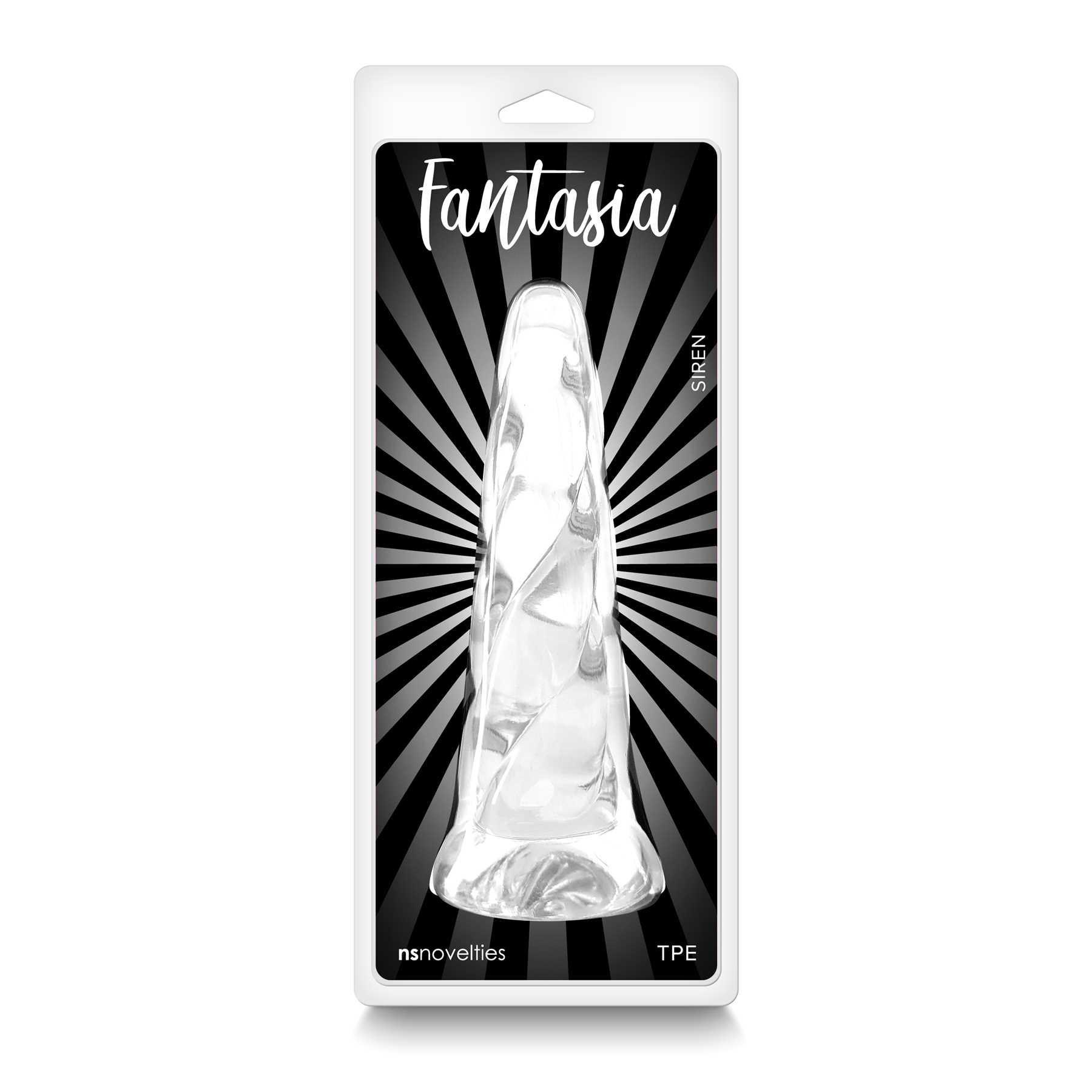 Fantasia Siren Dildo clear box