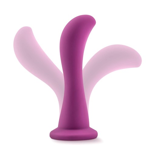 Temptasia Bellatrix Curved G-Spot Dildo 6.25 illustration of flexibility