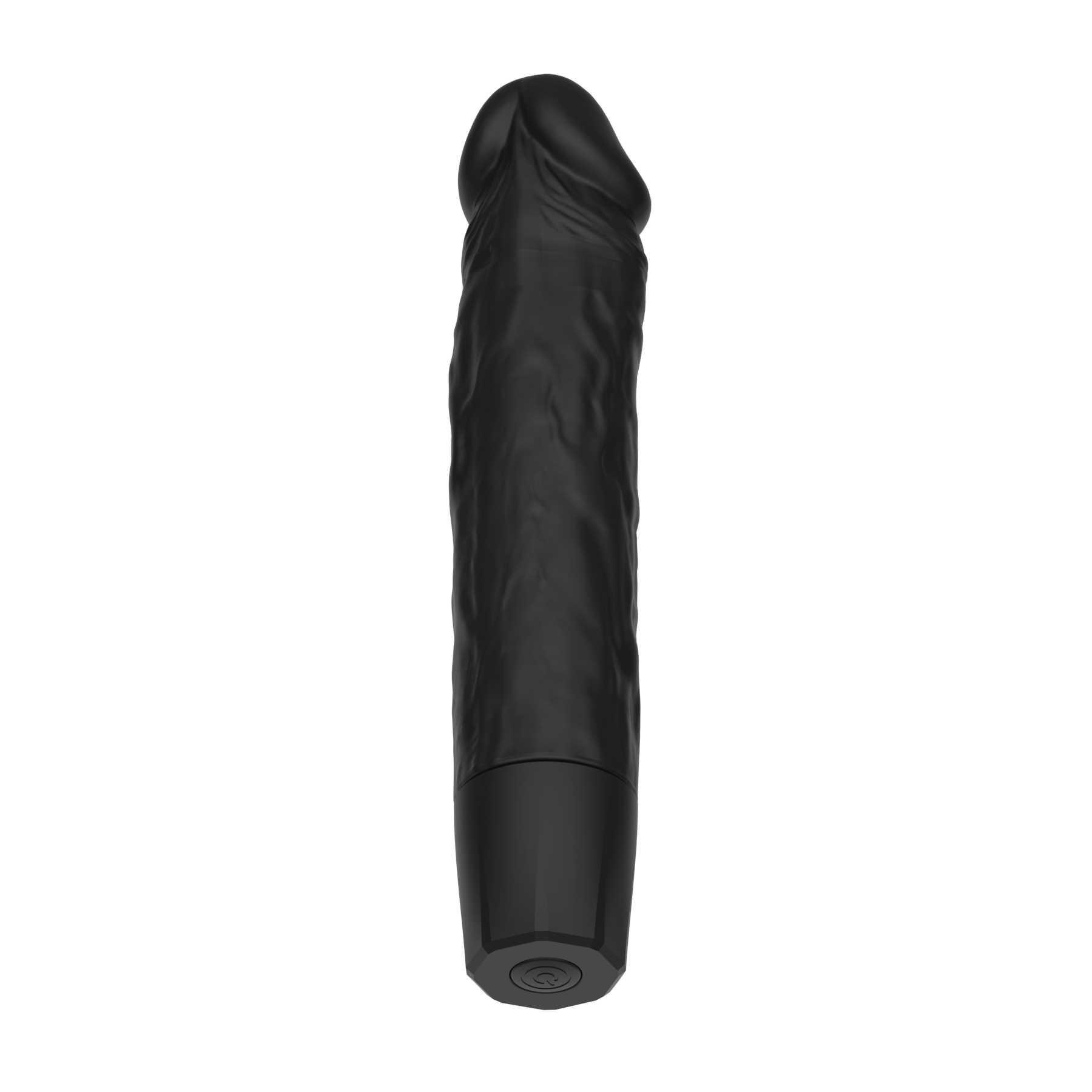 Black Lover Vibrator standing on table