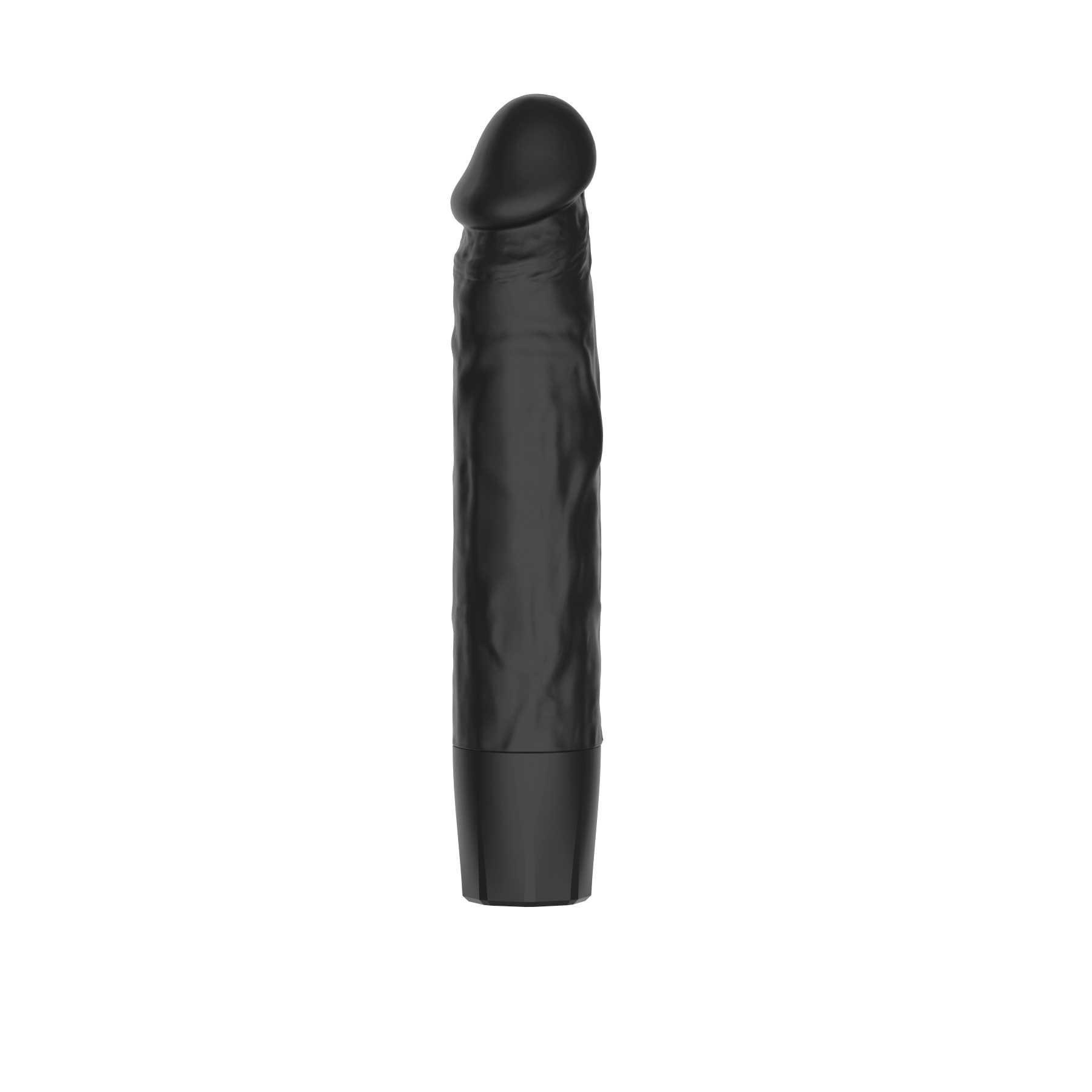 Black Lover Vibrator upright left side view